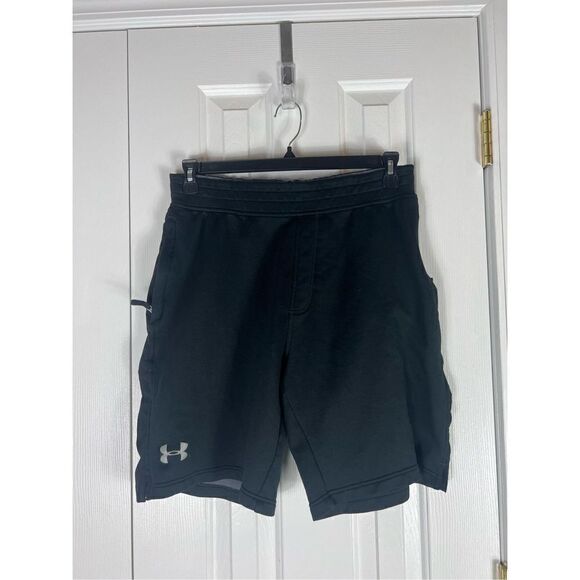 Underarmour Mens Black Shorts Size L - Picture 1 of 3